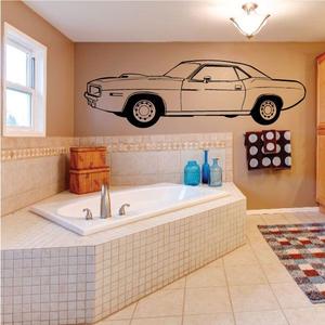 70 Hemi Cuda Decal Sast