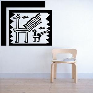 Tribal Animal Drawing Decal Many Kinds Of Online