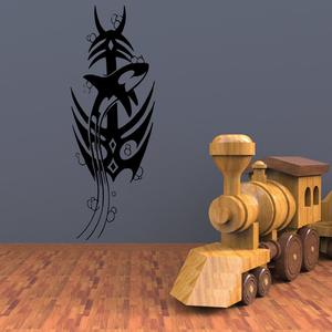 Tribal Anchor and Killer Whale Decal Free Shipping Fashion Style