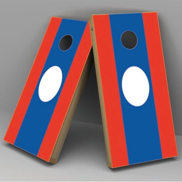 Laos Flag Cornhole Board Vinyl Decal Wrap Cheap Sale Best Store To Get