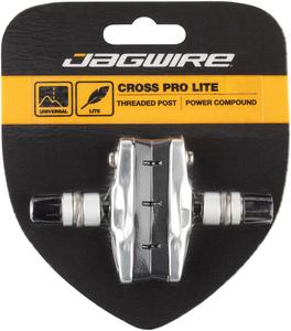 Cross Pro Brake Pads Threaded Post Silver With Mastercard
