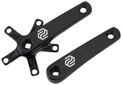 SQ-1 Crank Arm Set - 150mm Square Taper JIS Spindle Interface 110mm BCD BLK With Mastercard