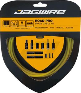 Pro Brake Cable Kit Road SRAM/Shimano Yellow Outlet Recommend