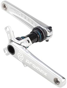 CF-2 Crankset - 165mm 24mm Spindle 2-Piece 68mm English BB Included Silver Discount Latest