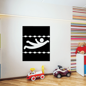 Swimming Wall Decal - Vinyl Decal - Car Decal - Bl015 Inexpensive Cheap Online
