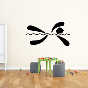 Swimming Wall Decal - Vinyl Decal - Car Decal - Bl014 Outlet Shop Offer