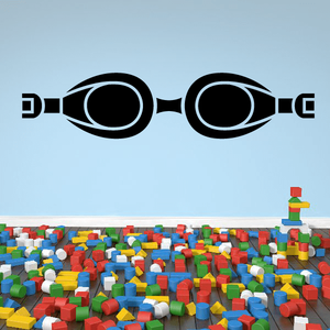 Swimming Goggles Decal Cheap Store