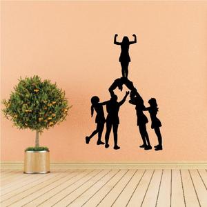 2 and a Half High Pyramid Cheer Decal Best Place To Buy Online