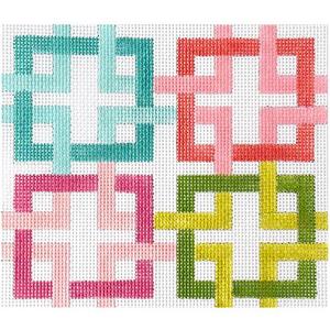 Small Interlocking Squares - Multi 2025 Sale Online