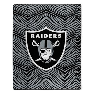 Zubaz X Northwest NFL Las Vegas Raiders Zubified 50X60 Raschel Throw Blanket Footaction Online