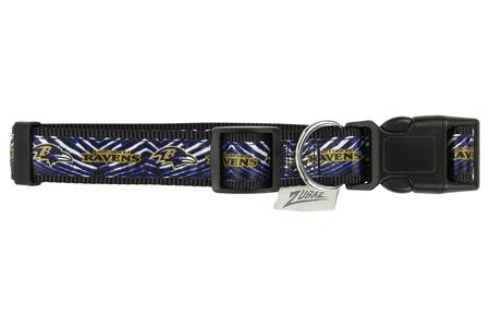 Zubaz X Pets First NFL Baltimore Ravens Team Adjustable Dog Collar Extremely Cheap Pice