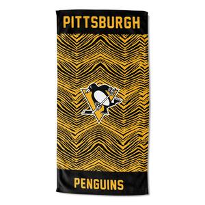 Zubaz X Northwest NHL Pittsburgh Penguins State Line Beach Towel, 30x60 Buy Cheap How Much