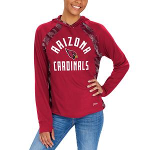 Zubaz Women's Arizona Cardinals Elevated Hoodie W/ Tonal Viper Print Outlet Order