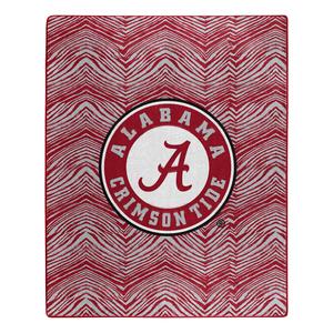 Zubaz X Northwest NCAA  Alabama Crimson Tide Zubified Throw Blanket Latest Collections Cheap Pice