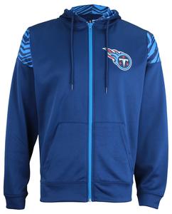 Zubaz Tennessee Titans NFL Men's Full Zip Hoodie with Zebra Print Details Release Dates