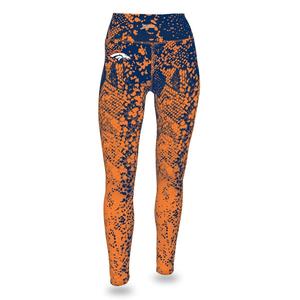 Zubaz NFL Women's Zubaz Denver Broncos Logo Leggings For Nice