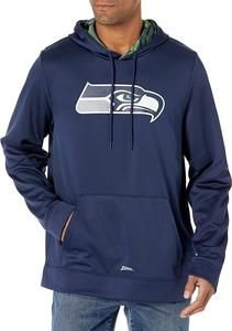 Zubaz Seattle Seahawks NFL Men's Team Color Hoodie with Team Camo Liner Get To Buy Cheap Pice
