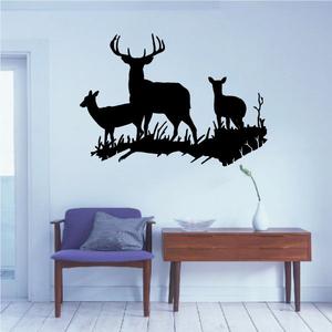 Family Deer Herd Watching Decal Genuine Sale Online