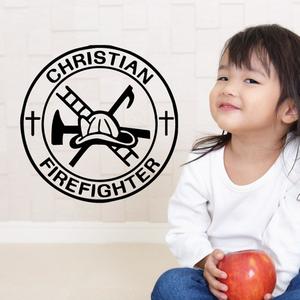 Christian Firefighter Decal Online Online Clearance