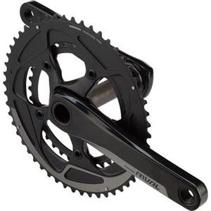 Rival 22 Bicycle Crankset - 175mm, 11-Speed, 52/36t, 110 BCD, GXP Spindle Interface Supply Sale Online