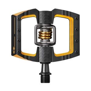 Crankbrothers Mallet DH 11 Pedals - Dual Sided Clipless Platform Aluminum 9/16" BLK/Gold Best Pices For Sale