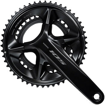 105 FC-R7100 Crankset - 175mm 12-Speed 50/34t 110 Asymmetric BCD Hollowtech II Spindle Interface BLK Best Pices