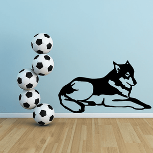 Sleepy Wolf Decal Free Shipping Reliable
