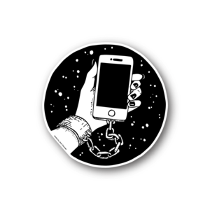 Slave to your Phone Sticker Free Shipping Order