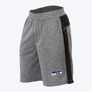 Zubaz NFL Men's Seattle Seahawks Heather Gray French Terry Shorts Buy Cheap Visit New