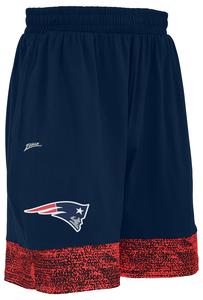 Zubaz NFL Men's Slider Short with Static Bottom New England Patriots Best Pices Online