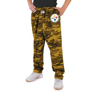 Zubaz NFL Men's Pittsburgh Steelers Camo Lines Pants Buy Cheap 2025