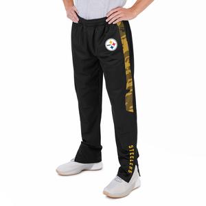 Zubaz NFL Men's Pittsburgh Steelers Track Pants W/ Camo Lines Side Panels Amazon Online