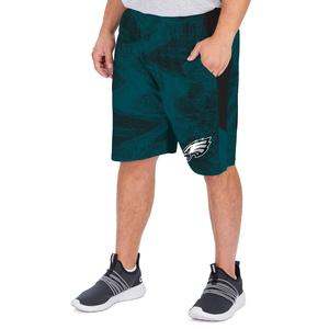 Zubaz NFL Men's Philadelphia Eagles Static Poly Shorts with Side Panels Cheap Footlocker Finishline