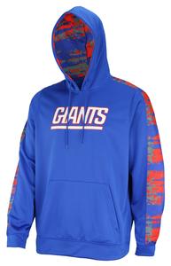 Zubaz NFL Men's New York Giants Performance Hoodie w/ Oxide Sleeves New Styles For Sale
