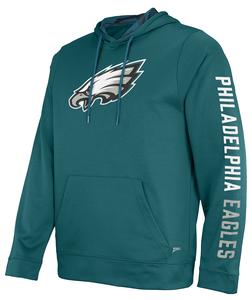 Zubaz NFL Men's Philadelphia Eagles Solid Team Hoodie with Camo Lined Hood With Paypal Low Pice