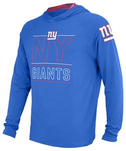 Zubaz NFL Men's New York Giants Team Color Active Hoodie With Camo Accents 2025 Cheap Pice