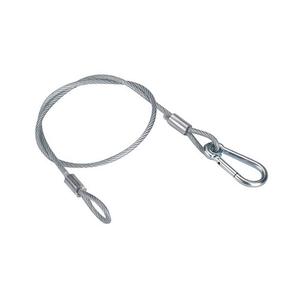 Odyssey 30-Inch Medium Duty Safety Cable with Standard Size Spring Hook Cheap Sale Good Selling