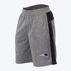 Zubaz NFL Men's New England Patriots Heather Gray French Terry Shorts Websites For Sale