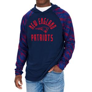 Zubaz NFL Men's New England Patriots Viper Print Pullover Hooded Sweatshirt Ebay