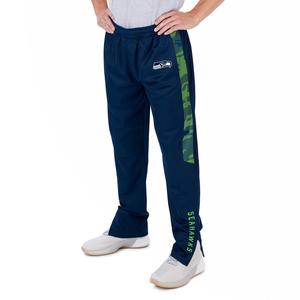 Zubaz NFL Men's Seattle Seahawks Track Pants W/ Camo Line Side Panels Online Online Cheap Pice