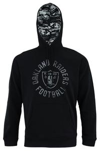 Zubaz NFL Men's Oakland Raiders Camo Lined Pullover Hoodie Cheap Online Store