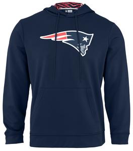 Zubaz NFL Men's New England Patriots Team Color Primary Logo With Zebra Hood Liner Authentic Online