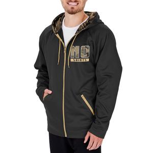 Zubaz NFL Men's New Orleans Saints Full Zip Hoodie With Team Color Camo Lines 2025 New