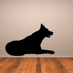 Looking Wolf Silhouette Decal Nicekicks