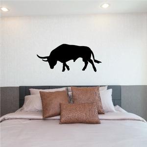 Longhorn Bull Charging Decal Discount Hot Sale