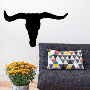 Longhorn Skull Wall Decal - Vinyl Decal - Car Decal - NS001 Cheap Sale Choice