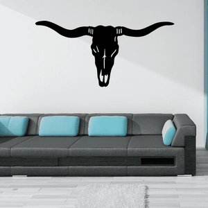 Longhorn Skull Wall Decal - Vinyl Decal - Car Decal - NS005 Outlet Sale Online