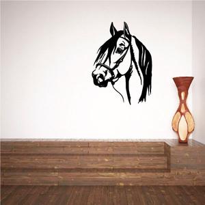 Looking Horse with Bridle Decal Pay With Visa Cheap Online