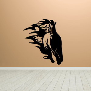 Long Tailed Saddled Horse Decal 100% Authentic Sale Online