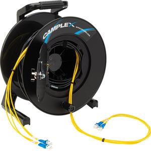 Camplex 4-Channel LC Single Mode Fiber Optic Tactical Snake Reel, 500 Foot Free Shipping New Styles